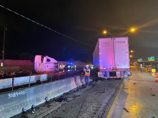 Underride trucking accident